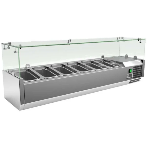 Vitrina refrigerada sobremesa Fresil 6 GN 1/4